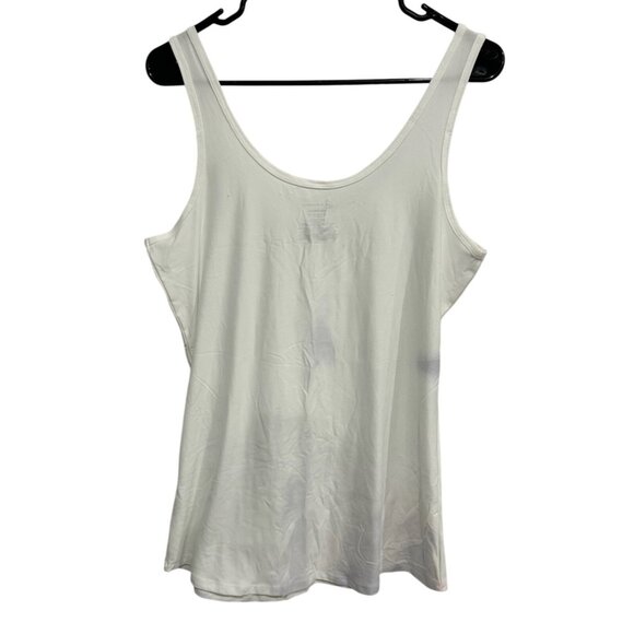 No Boundaries White Scoop Tank Top Sz 3XL - Picture 2 of 8